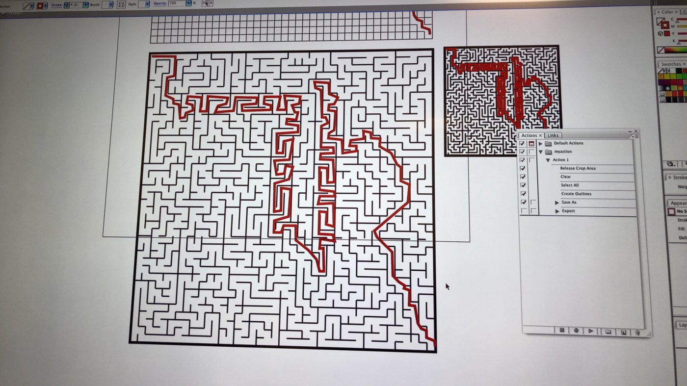 글자 나오는 미로찾기 준비중