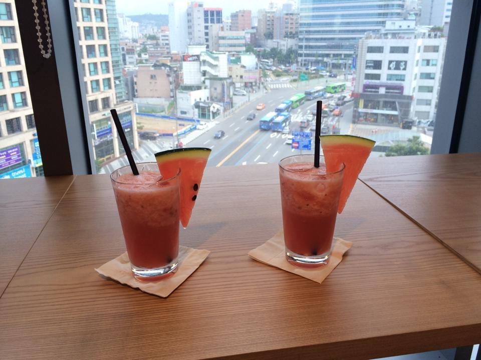 오늘 스페셜메뉴는 수박칵테일이예요 ^^