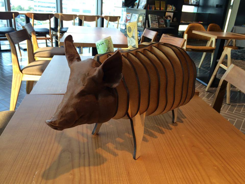 홍대 D.play 에서 3D프린트와 2D 레이저커팅기를 이용해서 만든…