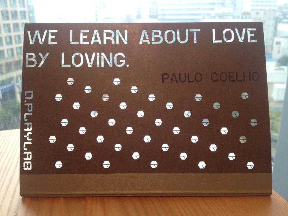 레이저 컷팅으로 나만의 공책을 만들 수 있어요~