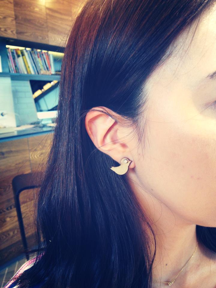 나무 재질의 귀걸이도 만들 수 있어요~