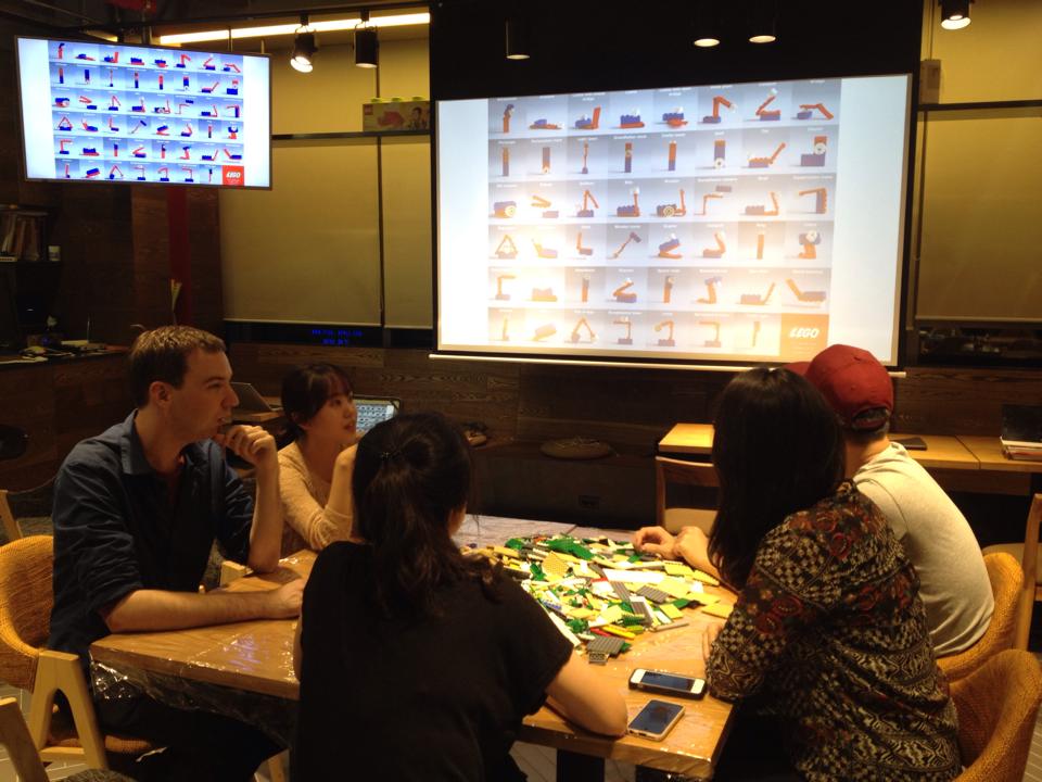 Lego serious play 시작!!  :)