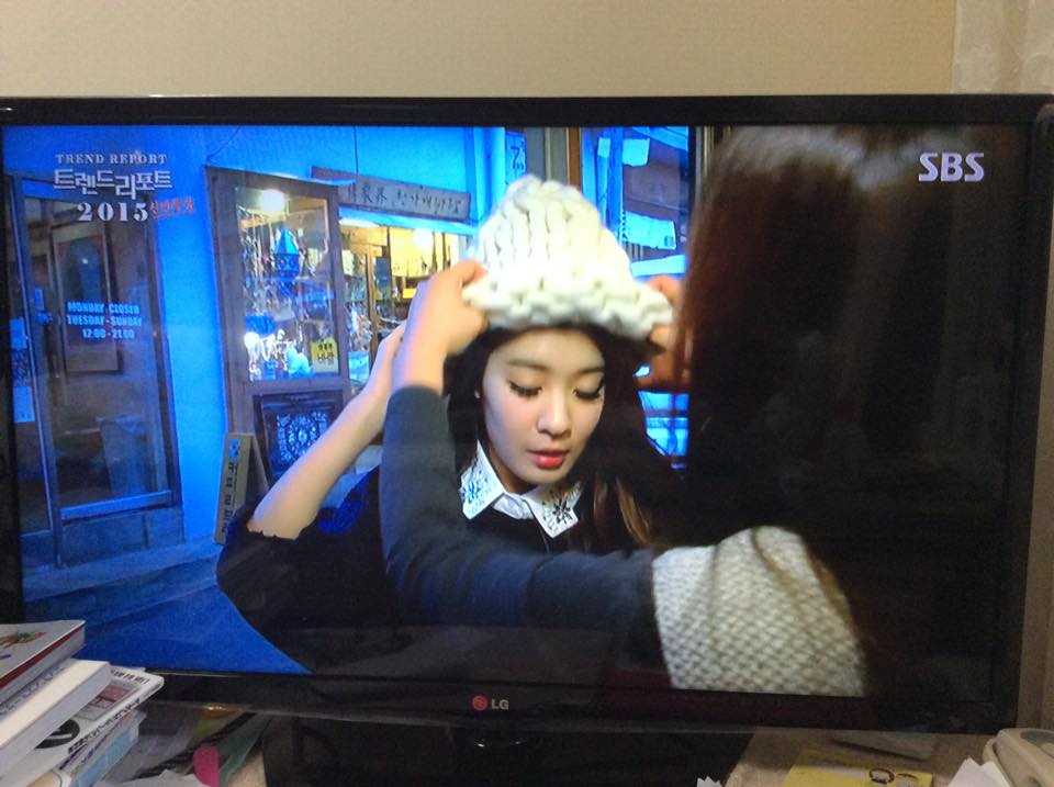 SBS 트랜드리포트 2015에 뜨개질이 나오네요. 이제 유행이 본격화…