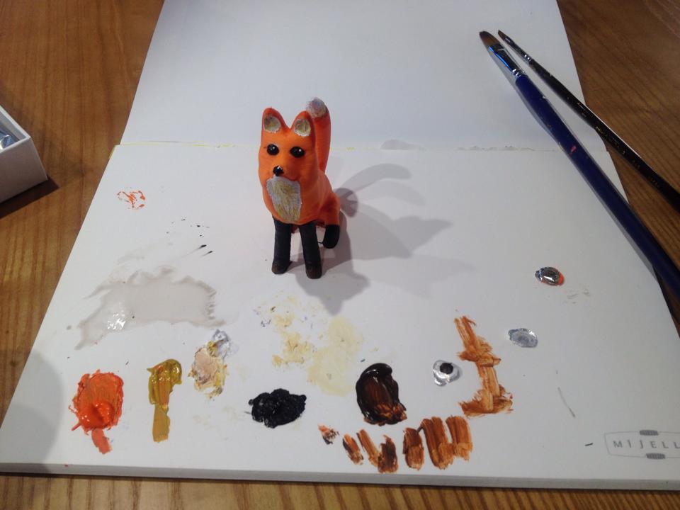 3D프린터로 뽑아 채색했어요~