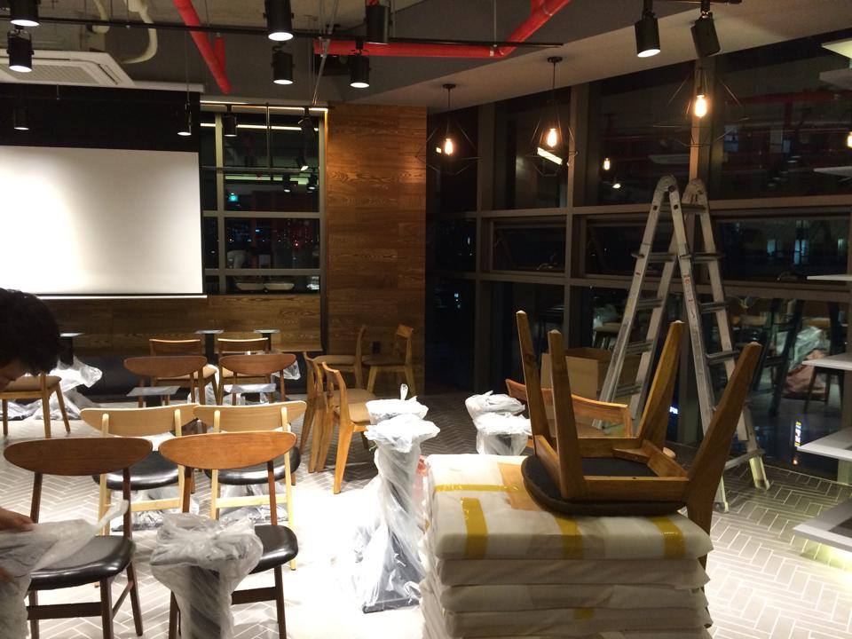 가구 다 왔어요