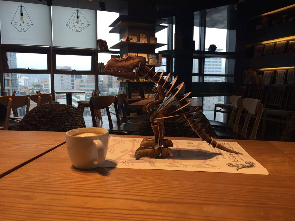 박스크래프트 다이노소어군이 손님을 기다리고 있어요. ^^