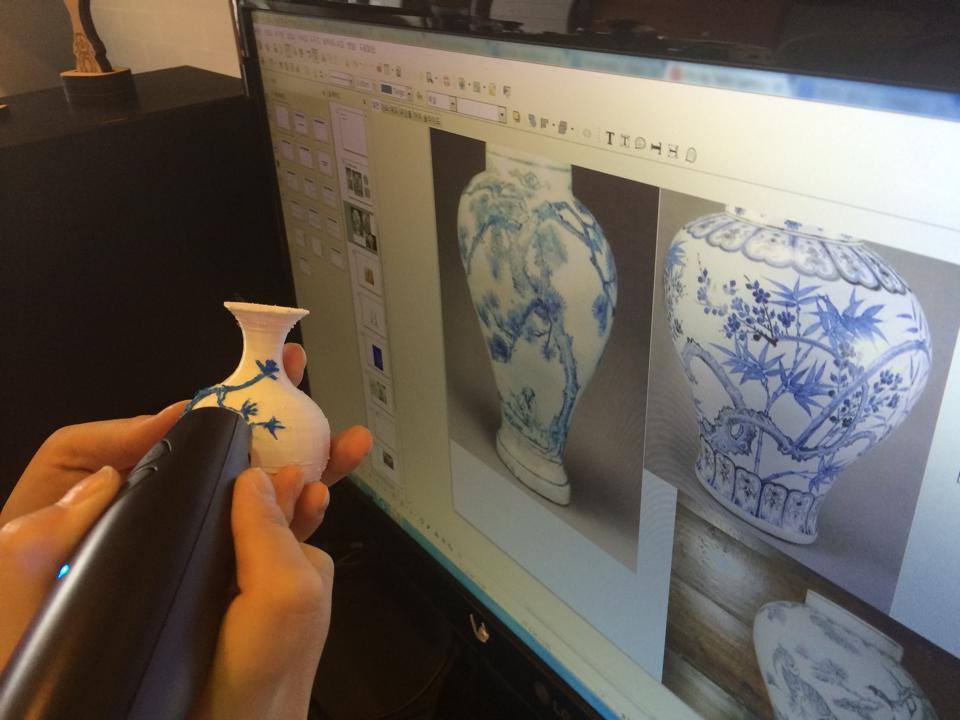 3두들러 워크샵준비중 나만의 백자만들기