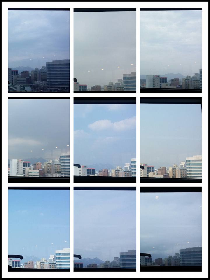매일매일 다른 하늘.