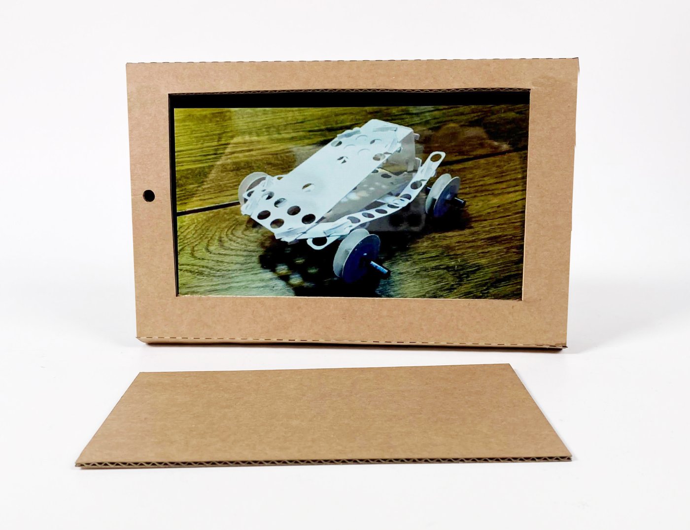 IKEA박스로 킨들 파이어 타블랫 액자 만들기