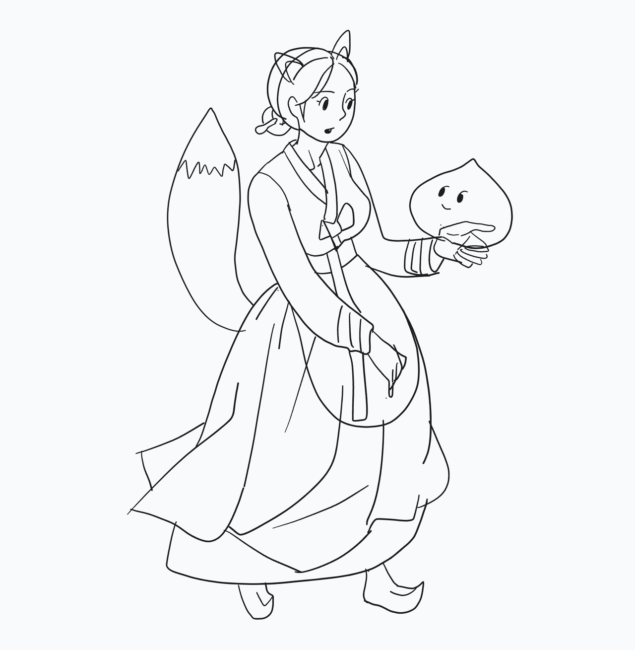 풍속화 조선시대로 간 슬라임